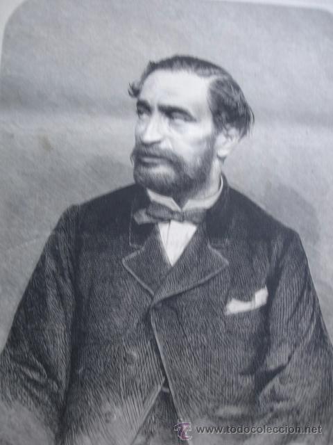 Arte: PRAXEDES MATEO SAGASTA 1874 - Foto 1