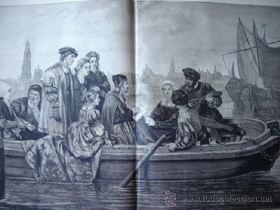 Arte: ALBERTO DURERO DIBUJANDO ANTWERP.JOHN NEUHUYS - Foto 1