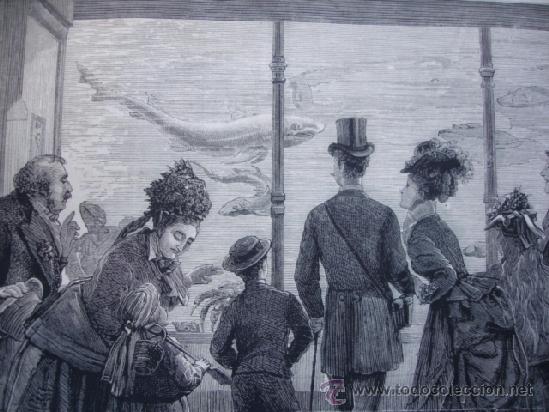 Arte: ACUARIO DE BRIGTHON  1874 - Foto 1