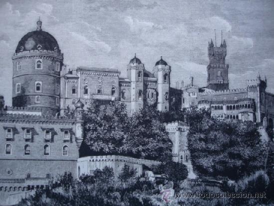 Arte: CINTRA PALACIO DE LA PE&Ntilde;A 1874 - Foto 1
