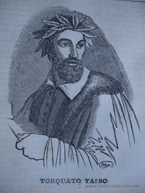 Arte: TORCUATO TASSO 1838 - Foto 1