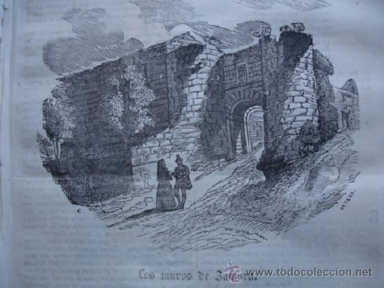 Arte: LOS MUROS DE ZAMORA 1838 - Foto 1