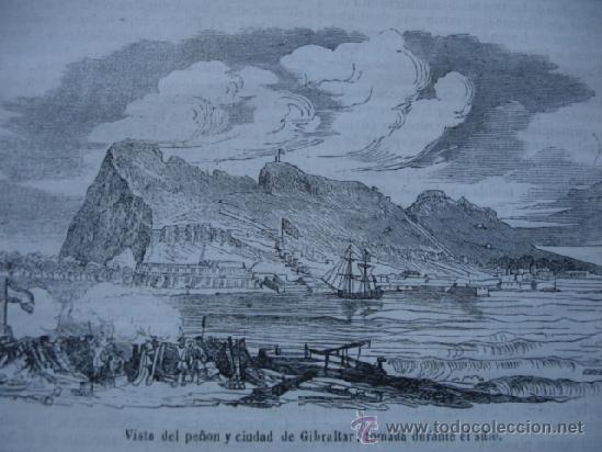 Arte: VISTA DE GIBRALTAR.CIBERA - Foto 1