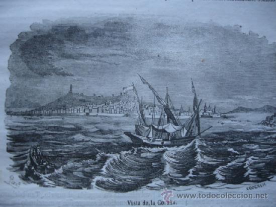 Arte: VISTA DE LA CORU&Ntilde;A - Foto 1