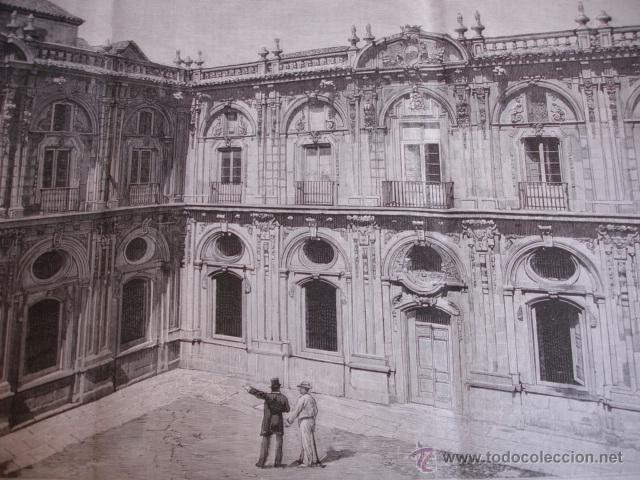 Arte: MADRID CONVENTO DE SANTO TOMAS .GRABADO DE 1879 - Foto 1