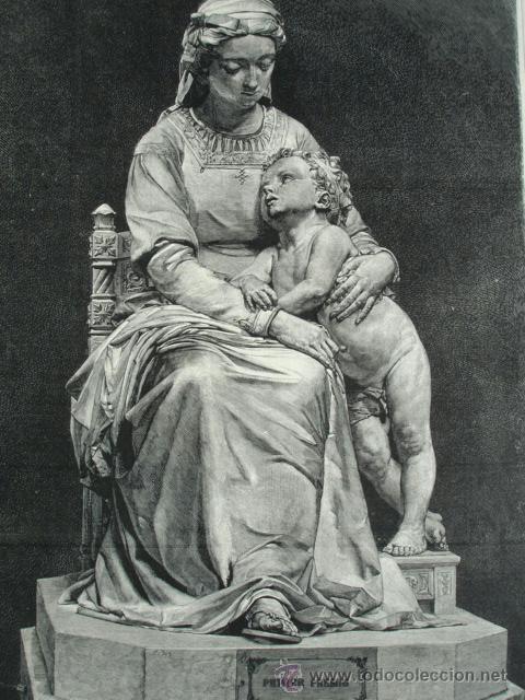 Arte: LA VIRGEN MADRE JUAN SAMSO - Foto 1
