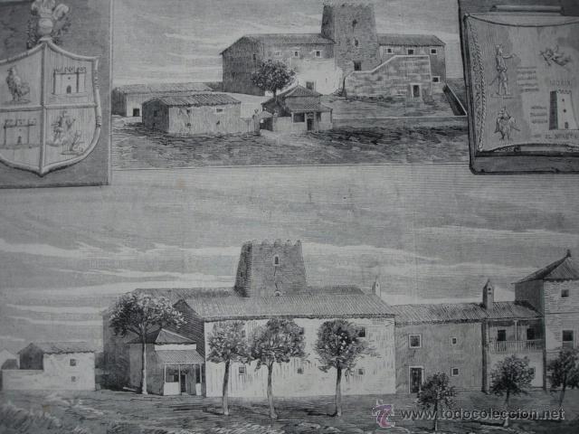 Arte: LLANES TORRE DE NORIEGA 1879 - Foto 1