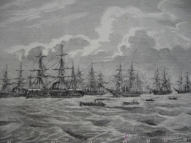 Arte: CHILE ESCUADRA MARINA - Foto 1