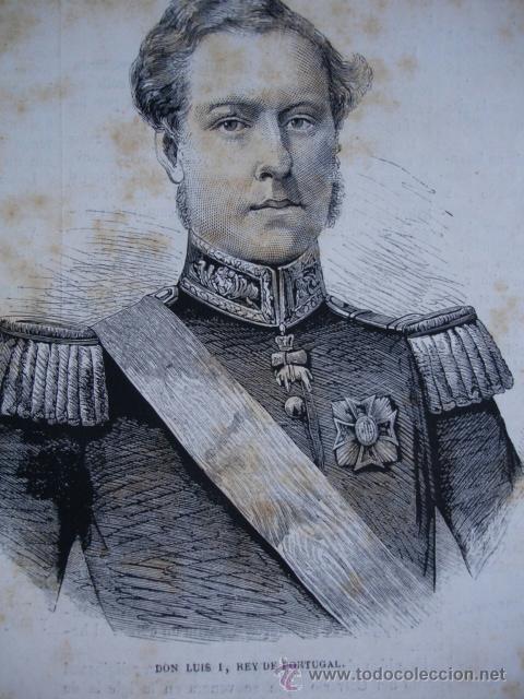 Arte: LUIS I .A&Ntilde;O 1870 - Foto 1