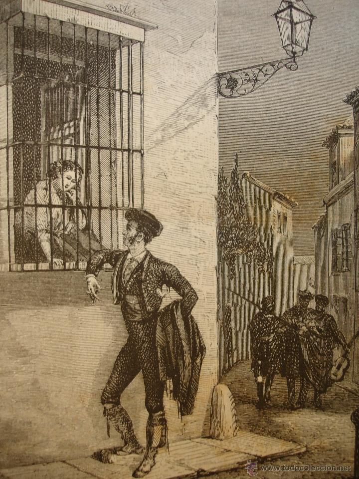 Arte: SEVILLA JOVENES PELANDO LA PAVA - Foto 1