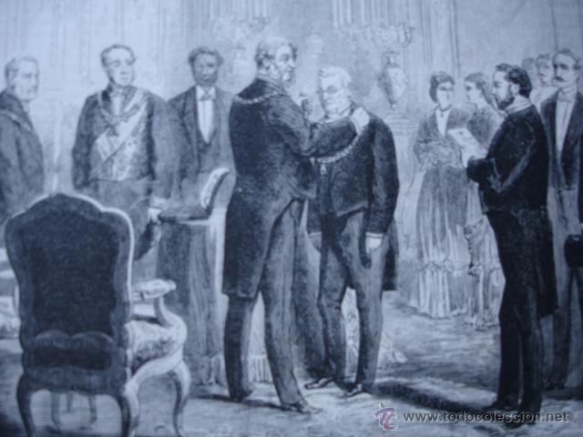 Arte: FRANCIS TOISON DE ORO A THIERS.1871 - Foto 1