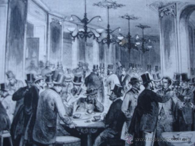 Arte: CAFE SUIZO MADRID .1871 - Foto 1