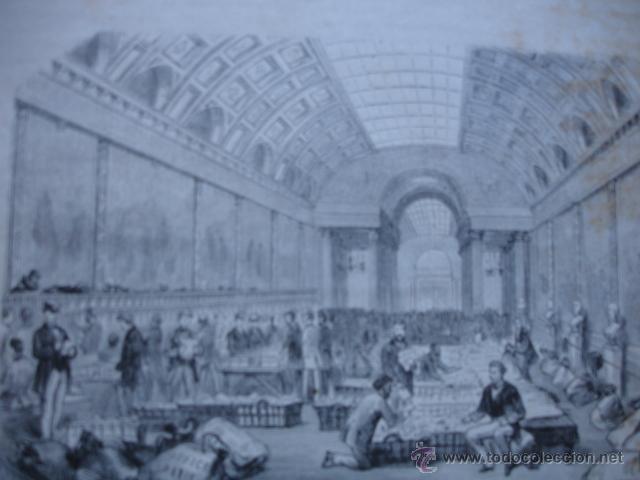 Arte: SALA CORREOS EN VERSALLES.1871 - Foto 1