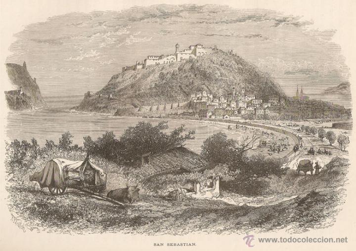Arte: Vista de San Sebasti&aacute;n - Foto 1