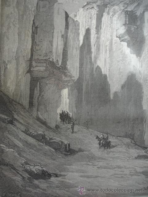 Arte: GARGANTAS DE PANCORBO  A&Ntilde;O 1865. - Foto 1
