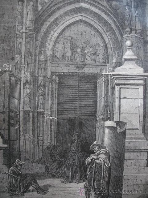 Arte: SEVILLA CATEDRAL A&Ntilde;O 1865. - Foto 1