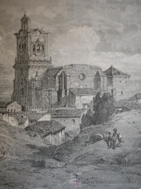 Arte: ARCOS DE LA FRONTERA  A&Ntilde;O 1865. - Foto 1