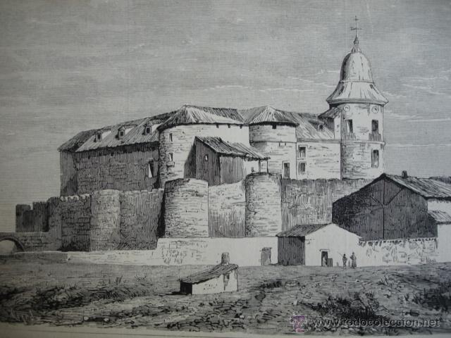 Arte: CASTILLO DE SIMANCAS .A&Ntilde;O 1878 - Foto 1