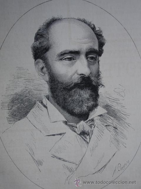 Arte: MARTIN RICO .A&Ntilde;O 1878 - Foto 1