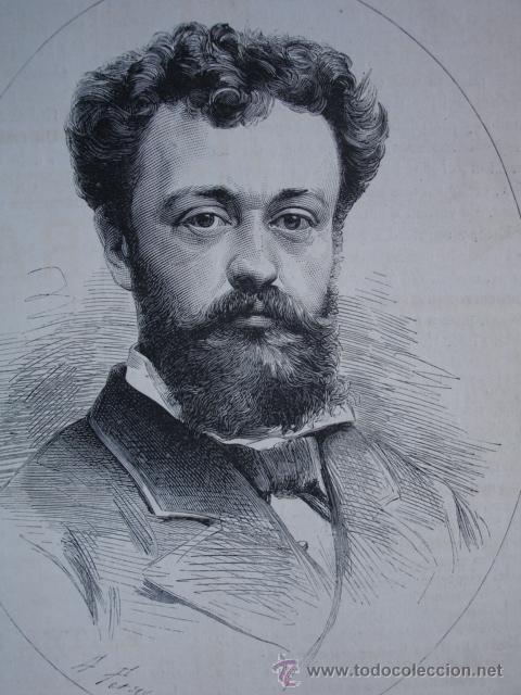 Arte: RAIMUNDO DE MADRAZO .A&Ntilde;O 1878 - Foto 1