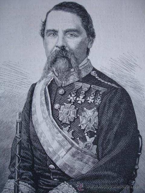 Arte: JOSE RAMON MACKENA Y MU&Ntilde;OZ.A&Ntilde;O 1878 - Foto 1