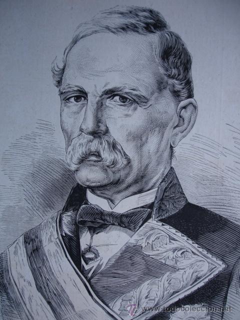 Arte: MANUEL DE LA SERNA Y HERNANDEZ PINZON .A&Ntilde;O 1878 - Foto 1