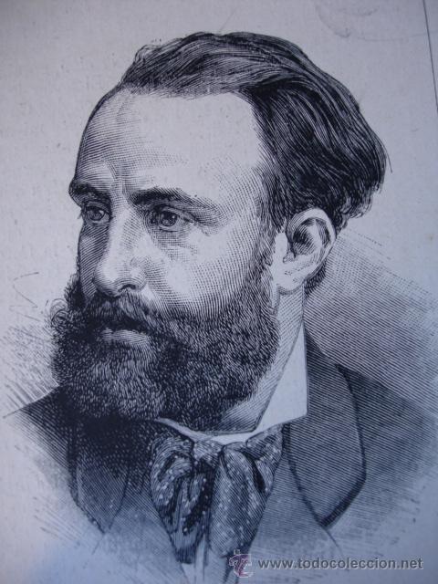 Arte: FRANCISCO SILVELA  .A&Ntilde;O 1879 - Foto 1
