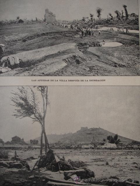 Arte: CATASTROFE EN CONSUEGRA . A&Ntilde;O 1891 - Foto 1