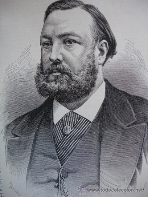 Arte: AGUSTO ULLOA Y CASTA&Ntilde;ON. A&Ntilde;O 1879 - Foto 1