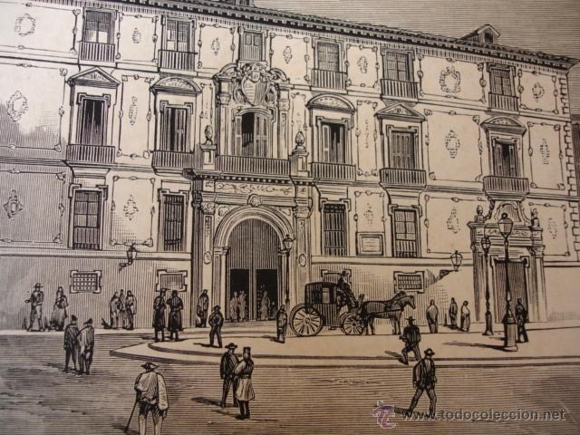Arte: MURCIA PALACIO EPISCOPAL  A&Ntilde;O 1879 - Foto 1