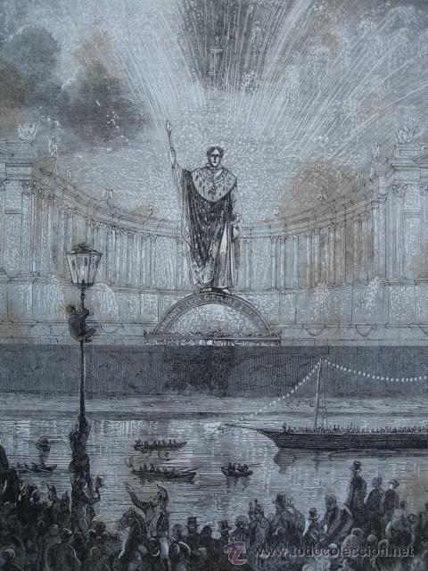 Arte: 15 DE AGOSTO EN LOS INVALIDOS PARIS  A&Ntilde;O 1853 - Foto 1
