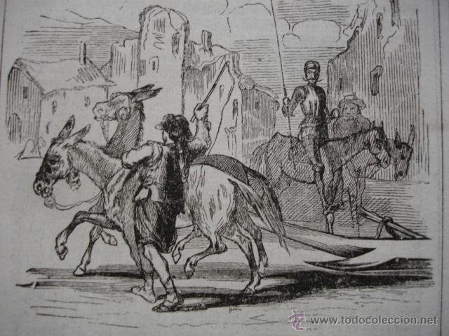 Arte: . CAPITULO IX .ESCENA DEL QUIJOTE. M V SEARS - Foto 1