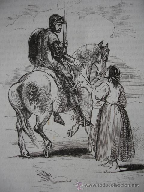 Arte: . CAPITULO VI .ESCENA DEL QUIJOTE. M V SEARS - Foto 1