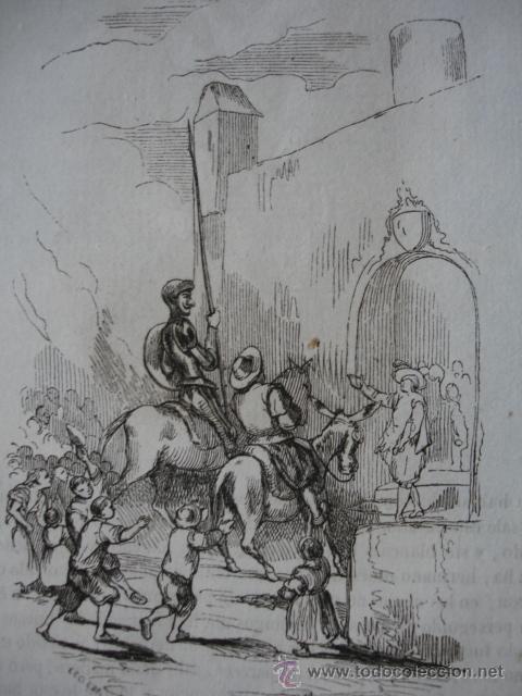 Arte: . CAPITULO CLV .ESCENA DEL QUIJOTE. M V SEARS - Foto 1