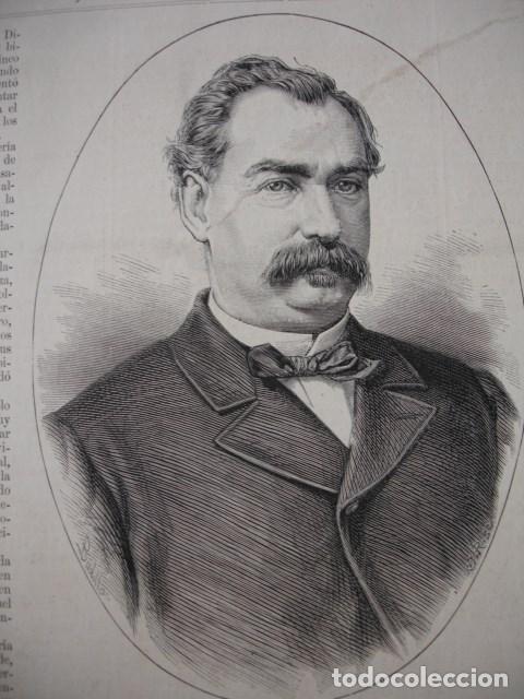 Arte: JOSE DE ELDUAYEN  MARQUES DE LA MERCED  .A&Ntilde;O 1878 - Foto 1