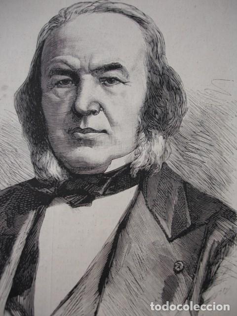 Arte: CLAUDE BERNARD  .A&Ntilde;O 1878 - Foto 1