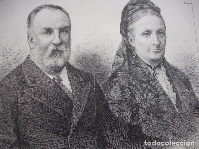 Arte: DUQUES DE MONTPENSIER  A&Ntilde;O 1878 - Foto 1