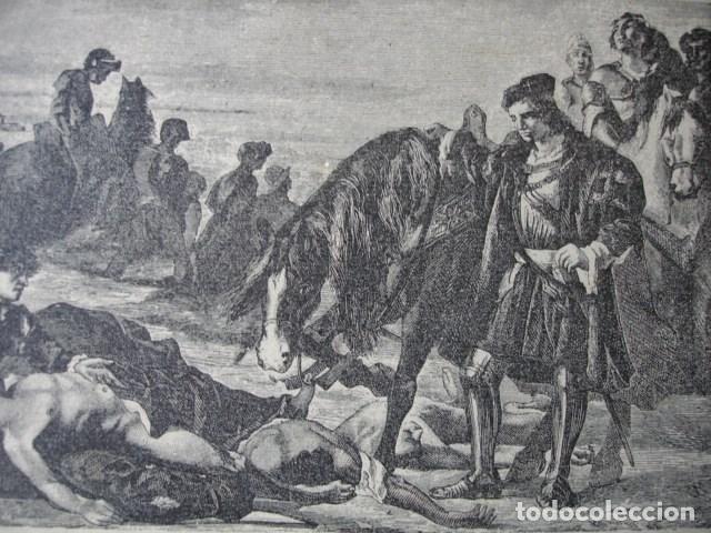 Arte: EL GRAN CAPITAN Y EL CADAVER DEL DUQUE DE NEMOURS - Foto 1