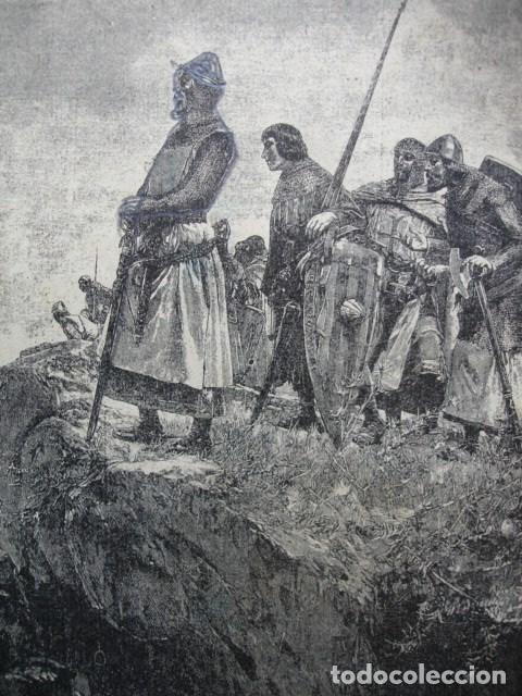 Arte: PEDRO III DE ARAGON EN EL COLLADO DE LAS PANIZAS - Foto 1