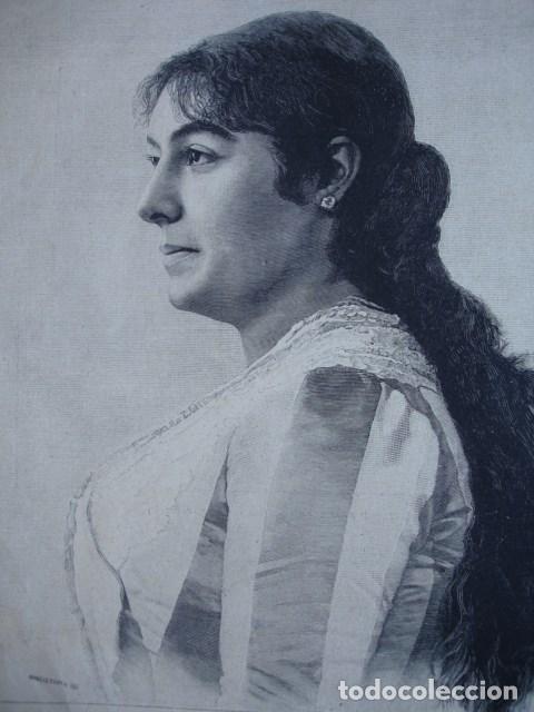 Arte: NATALIA  DE SERVIA  A&Ntilde;O 1888 - Foto 1