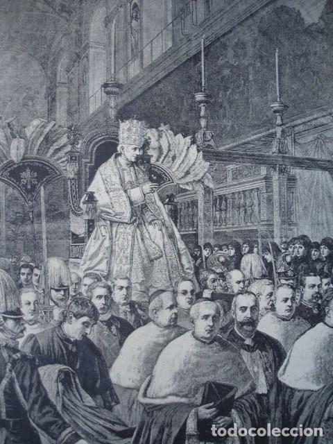 Arte: LEON XIII .A&Ntilde;O 1888 - Foto 1