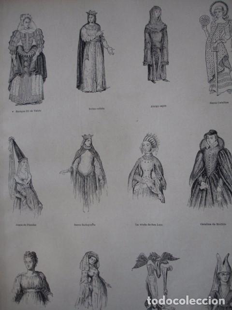 Arte: MODA TIPOS DE CINTURAS A&Ntilde;O 1887 - Foto 1