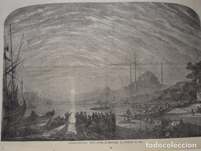 Arte: CONSTANTINOPLA  A&Ntilde;O 1865. 22X31 - Foto 1