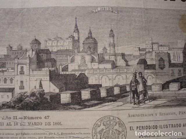 Arte: JEREZ  ,A&Ntilde;O 1865.23X9 - Foto 1
