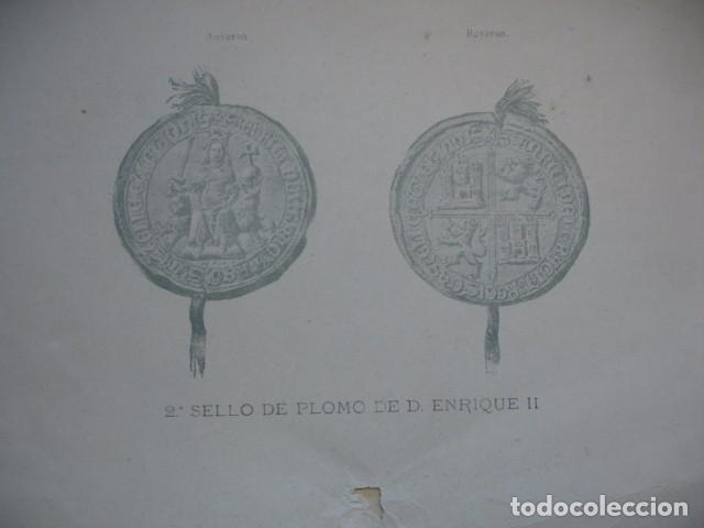 Arte: 2&ordm; SELLO PLOMO ENRIQUE II  .25X17 - Foto 1