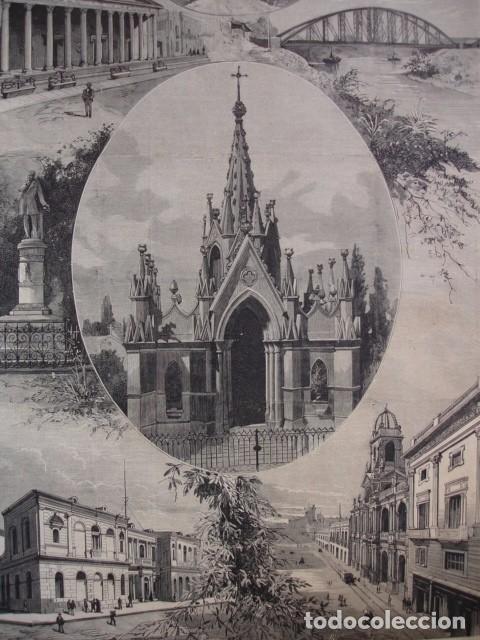 Arte: BUENOS AIRES  .A&Ntilde;O 1878 - Foto 1
