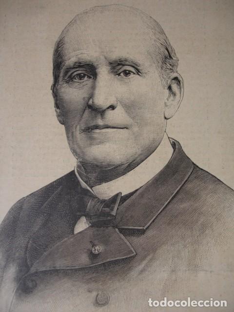 Arte: BARON HAUSSMANN PARIS  . A&Ntilde;O 1891 - Foto 1