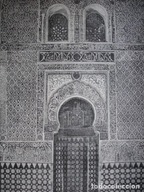 Arte: LA ALHAMBRA GRANADA  A&Ntilde;O 1891 - Foto 1