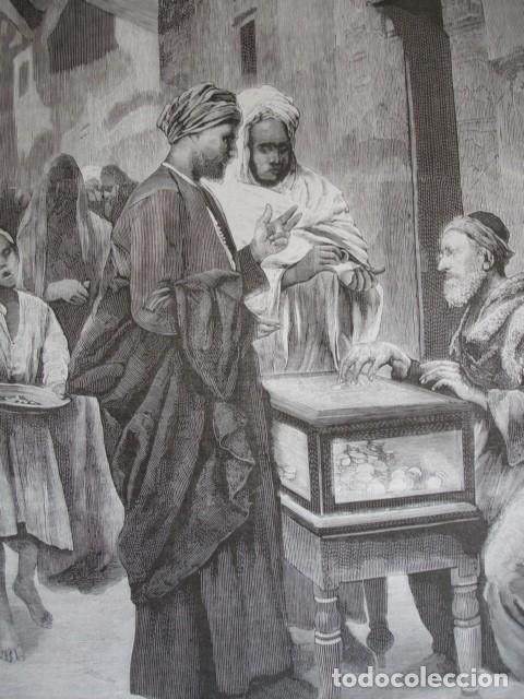 Arte: CAMBIANTE DE MONEDA EN EGIPTO  A&Ntilde;O 1891 - Foto 1
