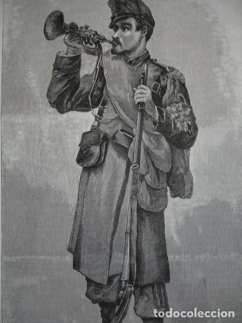 Arte: EL CORNETA MILLAN Y FERRIZ  . A&Ntilde;O 1892 - Foto 1